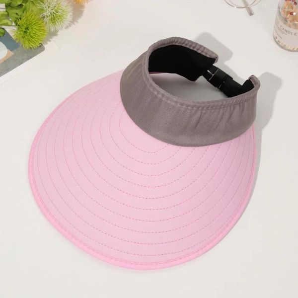 Bérets Casual Portable Réglable Léger Protection UV Chapeau De Golf Sport Casquette De Plage Pare-Soleil