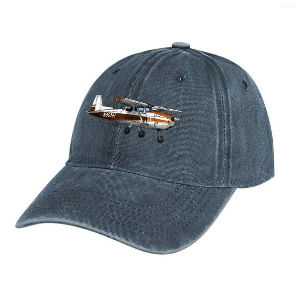 Boinas Cessna 172 N5636T Sombrero de vaquero Gorras deportivas Marca Hombre Papá Damas Hombres