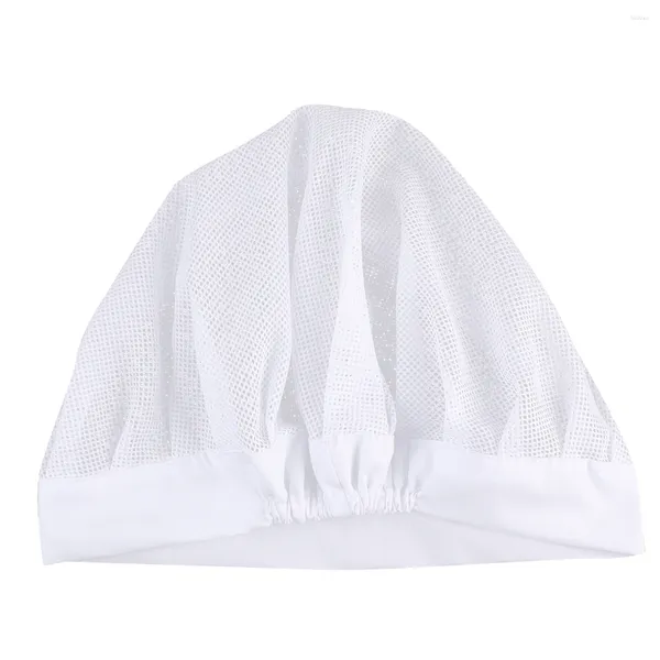 Bérets Chef Cap Cuisine Chapeau De Cuisine Gommage Service Filets À Cheveux Maille Restaurant Vent Bonnet Pour Hommes