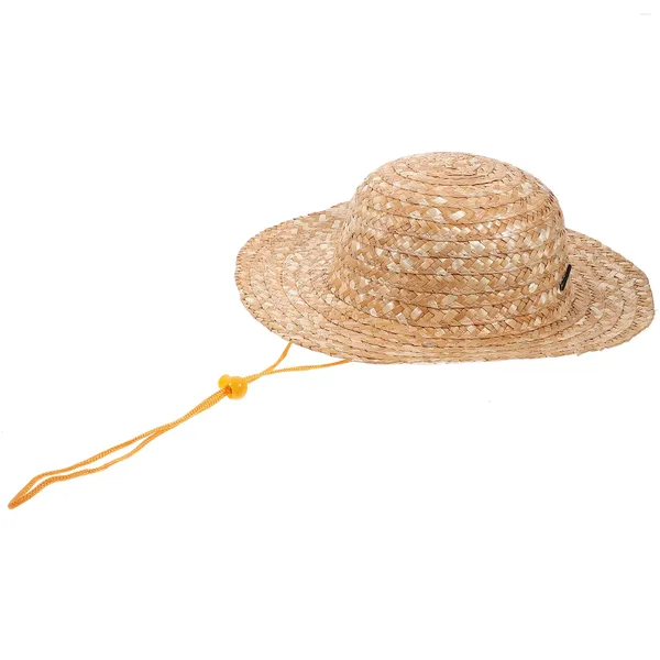 Bérets chapeau de paille pour enfants, décorations de fête occidentale, casquettes de plage pour enfants, vêtements, Costume d'agriculteur