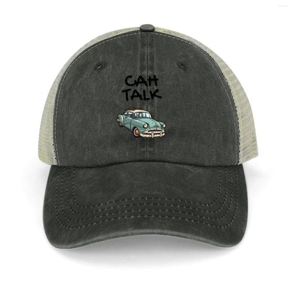 Bérets Classic Car Talk Unisexe T-shirt - Célébrez l'emblématique émission de radio NPR Cowboy Hat Back Bag Cap personnalisé Baseball Men Women's