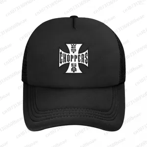 Bérets Coast Iron Cross Choppers Baseball Cap Femmes Men de randonnée d'extérieur Sport Sport des chapeaux de golf respirant