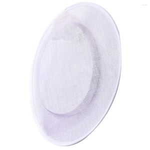 Berets Cocktail Hat Base Saucer Pillbox Women's Hats Diy Wommen Bottom Charming