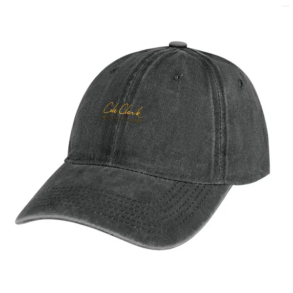 Berets Cole Clark Logo Cowboy Hat Mountaine de golf chapeaux pour hommes pour hommes