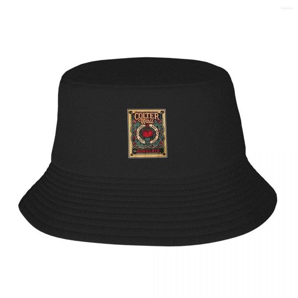 Bérets Colter Wall Bucket Hat Chapeaux Casquette de baseball Visière Crème solaire Golf Femme Homme