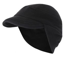 Bérets Connectyle hommes 'hiver chaud crâne casquette en plein air coupe-vent doux polaire oreillette bonnet chapeaux quotidiens avec visière 230214