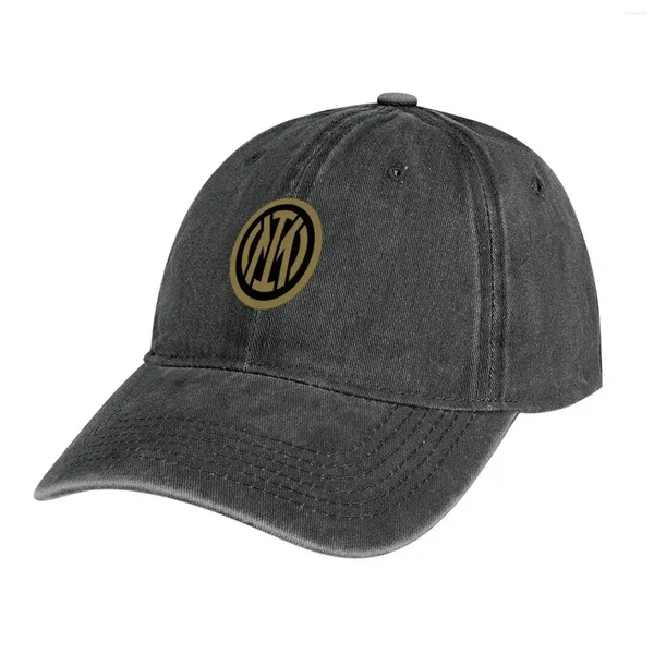 Boinas Cool Gold Logo Team Soccer Hat Hat, Anime Trucker Cap Hats Women's Hats 2024 Men's