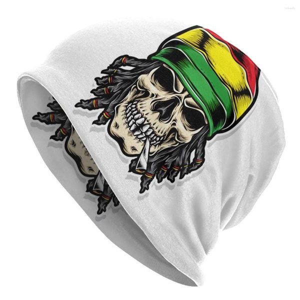 Bérets Cool Rasta Lion de Juda Art Dreadlock Rastafari casquettes Hip Hop automne hiver Ski Skullies bonnets chapeau chaud Bonnet tricoté