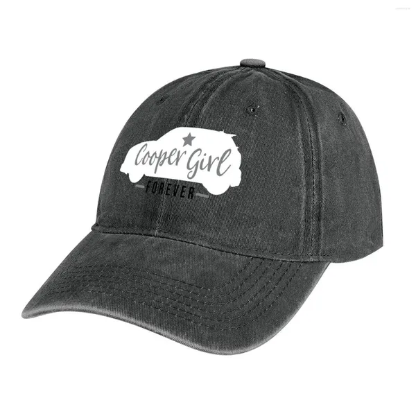 Boinas Cooper Girl Forever White Cowboy Hat Gap Baseball Baseball Sunhat Hats Man Women's