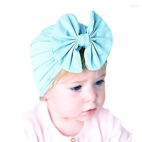 Boinas de algodón para niña, diadema para niño pequeño, turbante para bebé, lazo, gorro suave, gorro, accesorios para Po