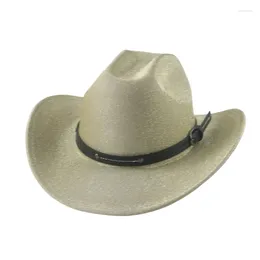 Berets cowboy hoeden voor vrouwen cowgirl westerse vintage casual stijl mode fedora's vilten mannelijke man roze rode sombrero hombre