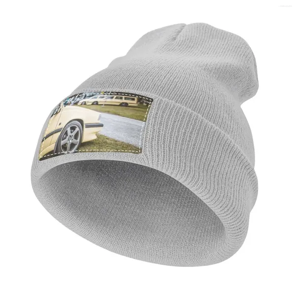 Bérets Cream Yellow Army Casquette tricotée Chapeaux personnalisés Baseball de Noël pour hommes femmes