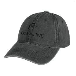 Bérets Crownline Boating Cowboy Hat Designer Casquette de sport personnalisée Femme Chapeaux Hommes