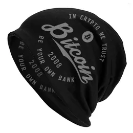 Bérets crypto-monnaie Art Skullies Bons d'extérieur chapeaux d'extérieur cool Bonnet Caps spéciaux Men Men pour femmes