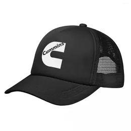 Bérets Cummins Casquette de baseball pour hommes femmes Snapback Trucker Hat réglable unisexe pêche maille chapeaux