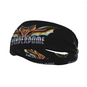 Boinas Custom Anime Thunderdome Sport Diademas para hombres Mujeres Elástica Humedad Wicking Hardcore Gabber Athletic Sweatbands