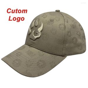 Berets Custom Casual Casual décorer Four Seasons Sportsmen Unisexe Coton Impression complète Logo Golf Tennis Hip Hop Tamionneur Baseball Sun Sun