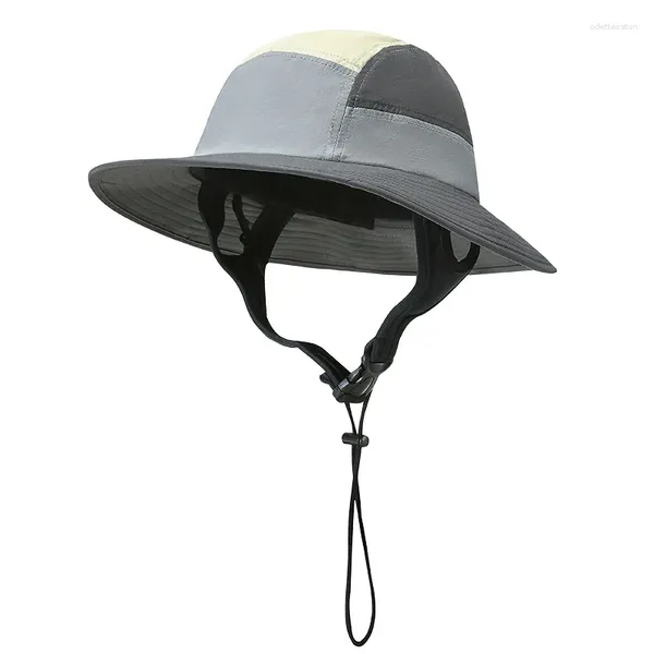 Bérets Summer Cross-Border Cross-Border Hat de surface pêcheur coloré coloré de la crème solaire et de Sunsha respirante