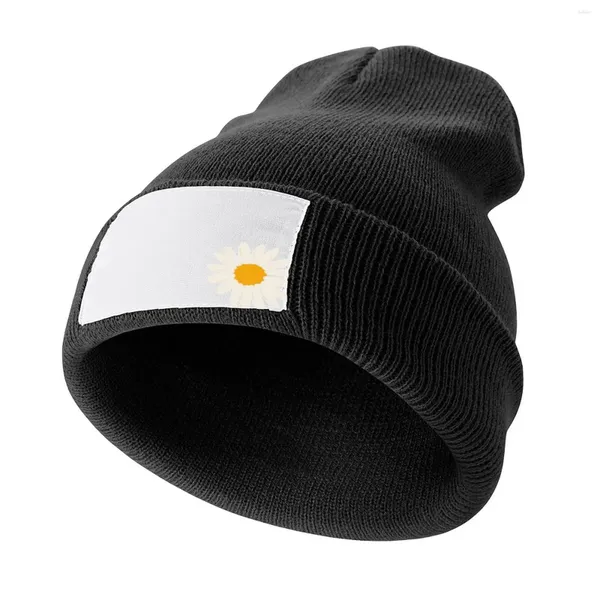 Bérets Mignon Daisy Imprimer Seau Chapeau Tricoté Enfants Sac De Plage Capuchon Casquette De Camionneur Chapeaux Pour Hommes Femmes