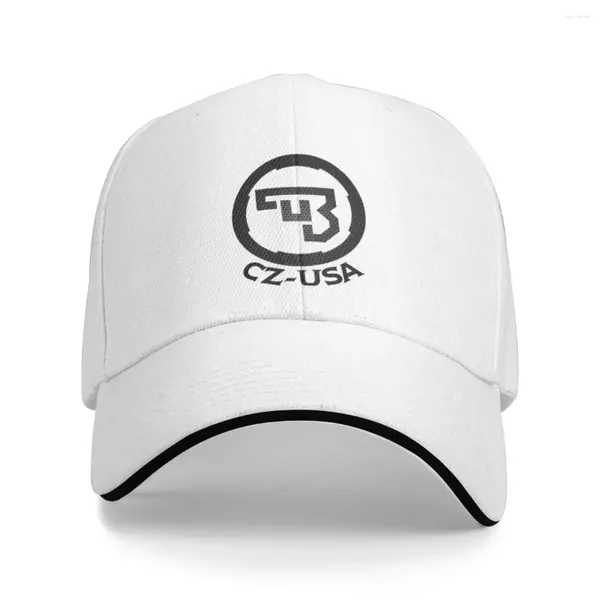 Boinas CZ USA Logo Gorras De Béisbol Retro Armas De Fuego Sandwich Cap Unisex Ajustable Papá Sombrero Al Aire Libre