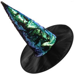 Bérets décoratifs chapeau de sorcière décorations d'Halloween casquette fête mascarade Cosplay déguisement casquettes de maquillage femmes
