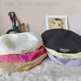 Berets Designer voor vrouwelijke Designer Caps Mode Bell Hat Newsboy Hoeden Letter Patroon Casual Trendy Accessoires Hoge kwaliteit 7KNJ