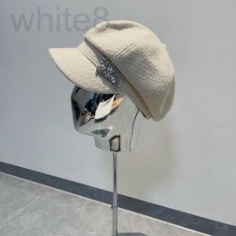 Baretten ontwerper Nieuwe internet beroemdheid geplooide wolkenhoed Koreaanse kinderversie achthoekige hoed, baret groot hoofd, klein gezicht, herfst en winter eendentong V4ZD FMUK