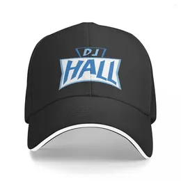 Bérets DJ Hall Logo Casquettes de baseball Snapback Chapeaux de mode respirant décontracté pour hommes et femmes personnalisables polychromatiques
