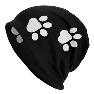 Boeretas Patrón de perros Skarlies Gaijas Cabas frescas Invierno Mujeres cálidas Hombres de punto de punto ¡Adulto Unisex Pet Lover sombreros de capó