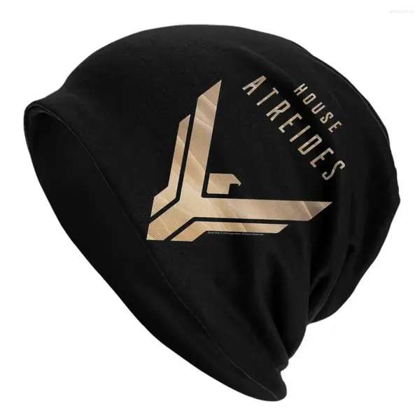 Boinas Dunw Part One House Atreides Hombres Mujeres Gorros para adultos Capa de cables de tejer tejido Hip Hip Hop Hop Autumn Winter Skullies Hats