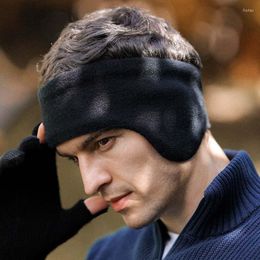 Berets aquecedores de orelha inverno esportes headbands térmicos elásticos muffs para homens mulheres capa quente tempo frio ciclismo esqui correndo