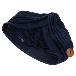 Bérets élastiques chimio casquette boutons visage couverture Sport bandeaux femmes Modal coton chapeau femme