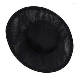 Bérets élégant lin chapellerie fascinateurs base chapeau bricolage pilulier pour maquillage fête goutte