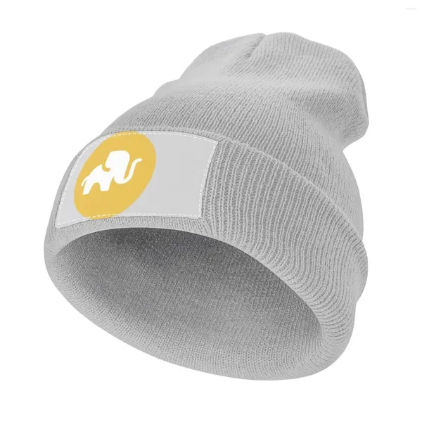 Boinas Elefante Dinero Logo Gorro De Punto En Sombrero Rave Mujer Hombre