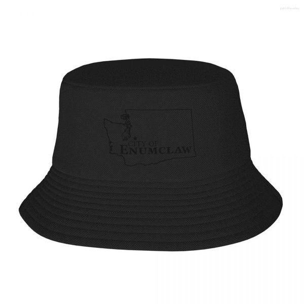 Bérets Enumclaw Washington Bucket Hat Military Tactical Caps Rugby Designer Women's Hats For The Sun Men's