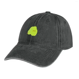 Berets Estate - Sombrero de vaquero con diseño de peras, gorra personalizada en color duro para hombres y mujeres
