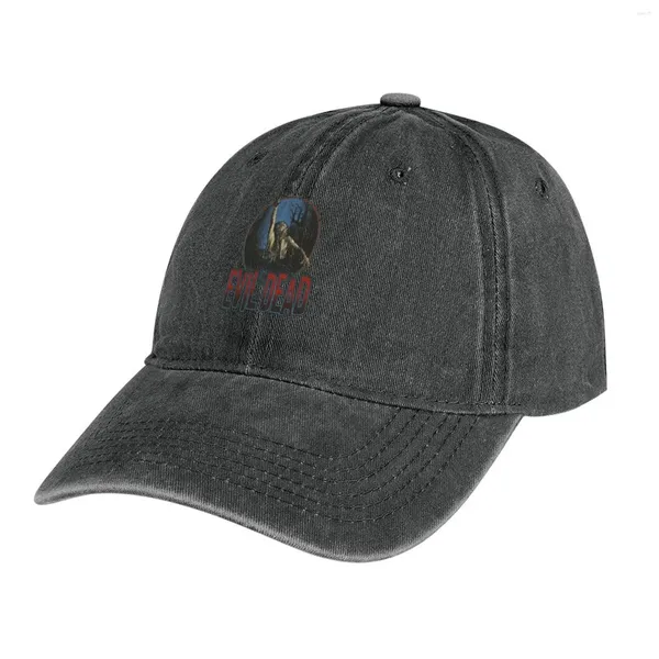 Boinas Evil Dead Cowboy Hat Custom Fluffy Rugby Gorra de lujo Ropa de golf para mujeres Hombres