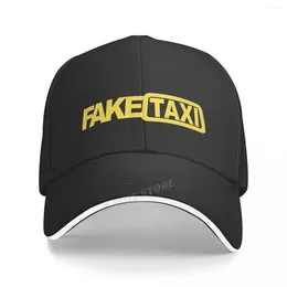 Berets Fake Taxi Baseball Cap automobile Coton Coton Cool Hat Unisexe PAPIED PAETAXI CAPS
