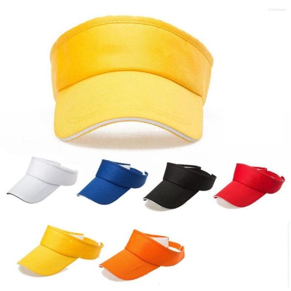 Boinas Moda Ajustable Tapa vacía Gorra de béisbol de algodón Protector solar para exteriores Sombrero para el sol Visera Lente