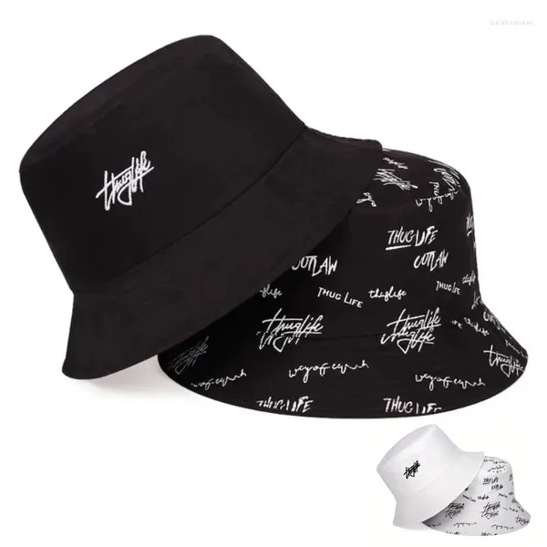 Bérets Fashion Bucket Hat Femmes Summer Corée Bob Bob Soleil pour double face pliante douce Panama Cape femme Casquettes pêcheurs décontractées