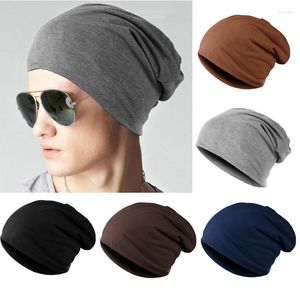 Baretten Mode Klassieke heren Herfst Winter Hoeden Effen Kleur Mutsen Hiphop Skullies Vrouwelijke Mannelijke Gorro Gehaakte Voor Mannen vrouwen