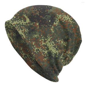 Beretten mode winter warme mannen vrouwen gebreide hoed unisex volwassen flecktarn camo skullies muts caps militair leger camouflage camoutje motorkap hoeden