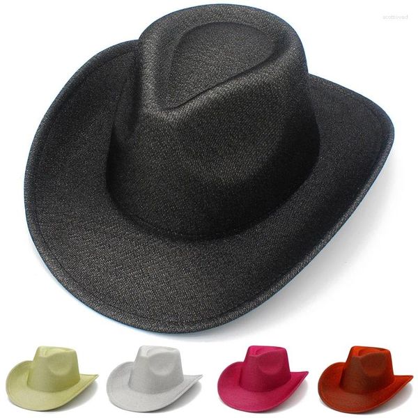 Boinas Sombreros Fedora Sombreros Trilby Mujeres Sombreros Superficie esmerilada Jazz Sombrero Gorra Fieltro Soplador Fiesta Chapeau Corazón Top Sol