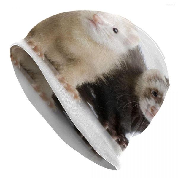 Bérets Ferret 5 Hat Women's Fashion Cartoon Modern Women Caps