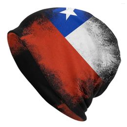 Bérets drapeau des hommes chilis femmes Capes de gabarits adultes tricot chapeau capot chaud hip hop automne hiver extérieur skullies chapeaux