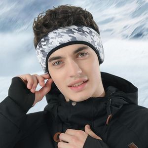 Bérets flanelle bandeau oreille couverture étanche protecteur coupe-vent hiver chaud cache-oreilles polaire plus chaud pour le ski