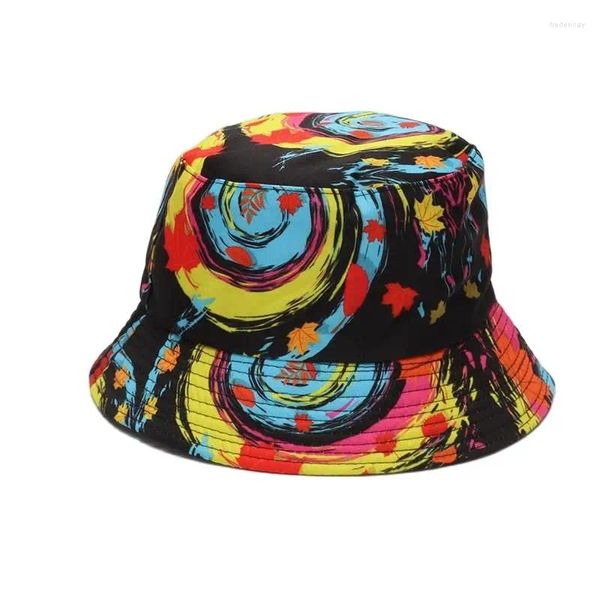 Bérets Chapeau de seau à dessus plat pour hommes et femmes, unisexe, Hip Hop, pêche, femme, plein air, Kpop, pare-soleil, Bob Cap Gorros, 2024