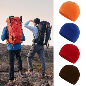 Beretten Fleece sporthoed mannen vrouwen warme winddichte winter camping wandelpetten buiten fietsen jagen op militaire tactische apparatuur hoeden