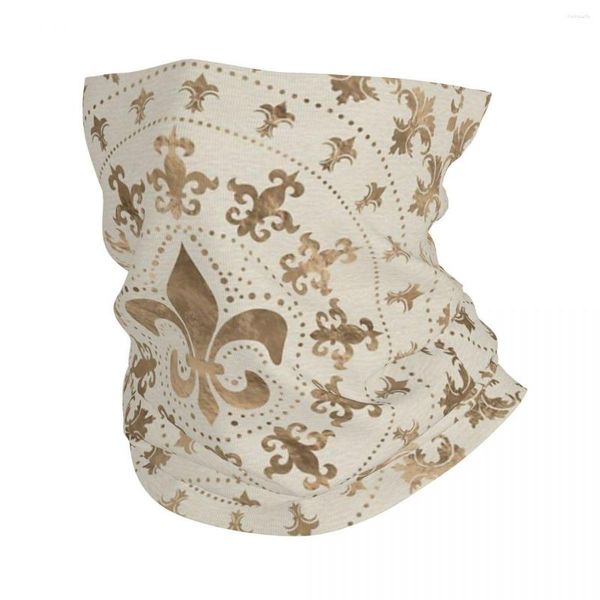 Boinas Florence Royal Fleur De Lis Bandana Cubierta para el cuello Impreso King Pasamontañas Bufanda mágica Diadema Deportes al aire libre Unisex Adulto