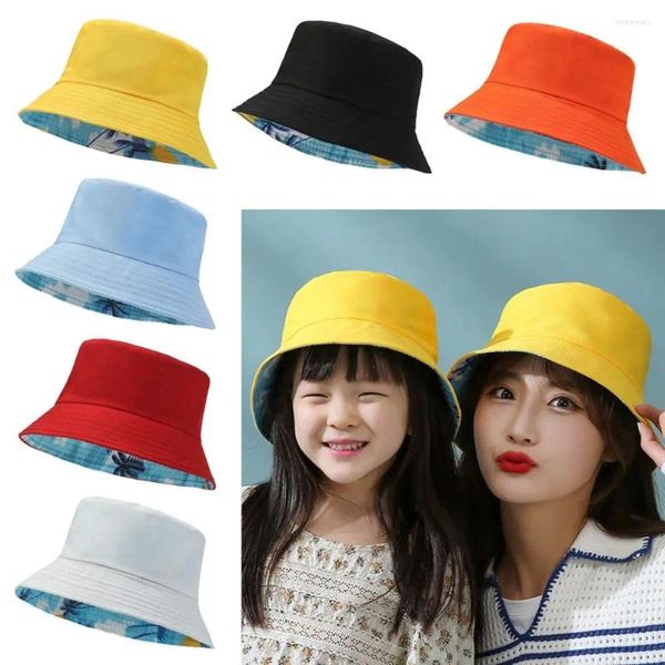 Boinas plegables primavera verano viseras grandes anti-uv con cuerda a prueba de viento cubo sombrero pescador gorra playa sol